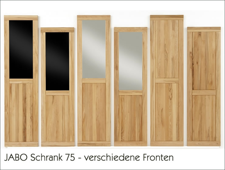Jabo masssiver Schrank 75K Kernbuche