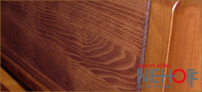 Kernbuche nussbaum lackiert